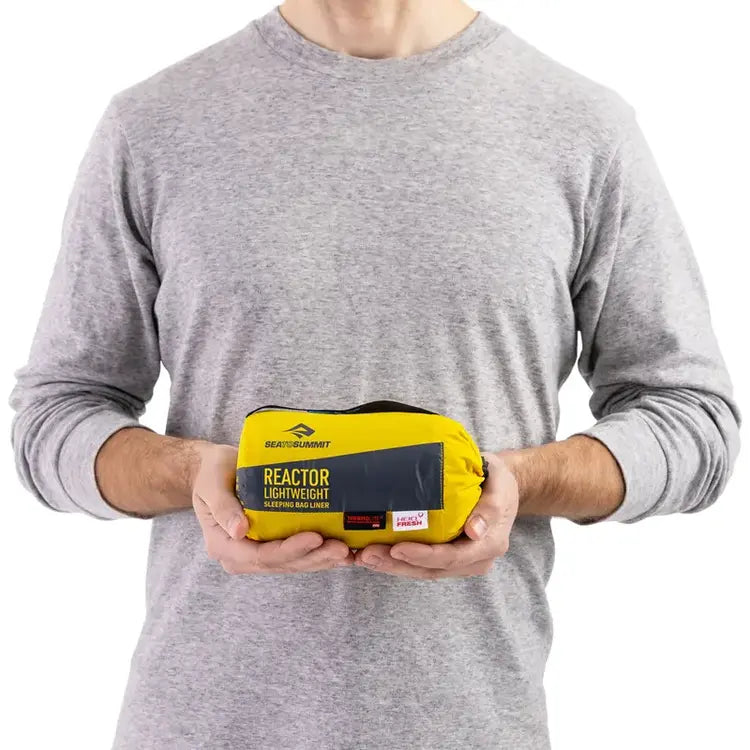 Sea to Summit Reactor Lightweight Liner - Regular Grey RCS