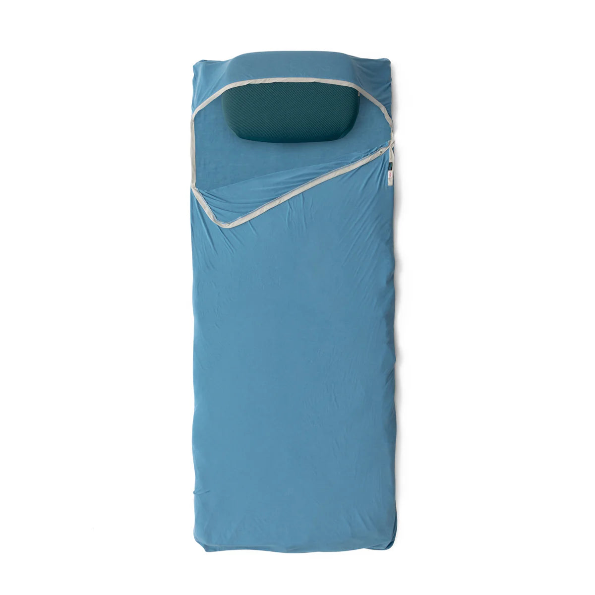 Sea to Summit Breeze Lightweight Liner - Rectangular w/ Pillow Sleeve Blue RCS
