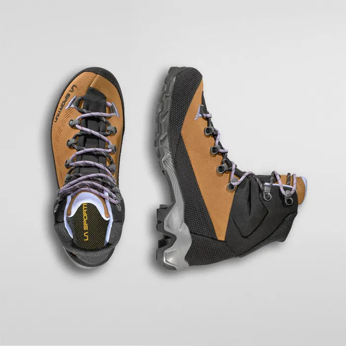La Sportiva Aequilibrium Trek GTX Womens Hiking Boot - Coffee/Stone Blue