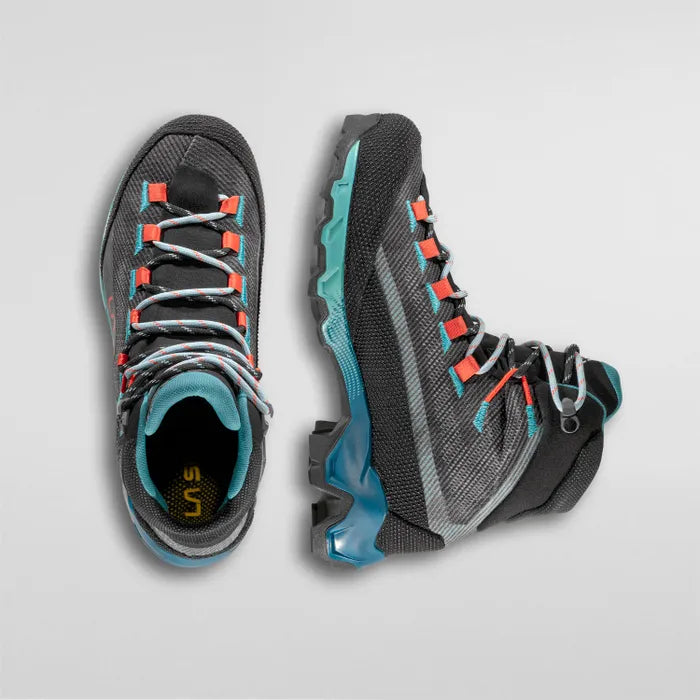 La Sportiva Aequilibrium Hike GTX Womens Hiking Boot - Carbon/Everglade