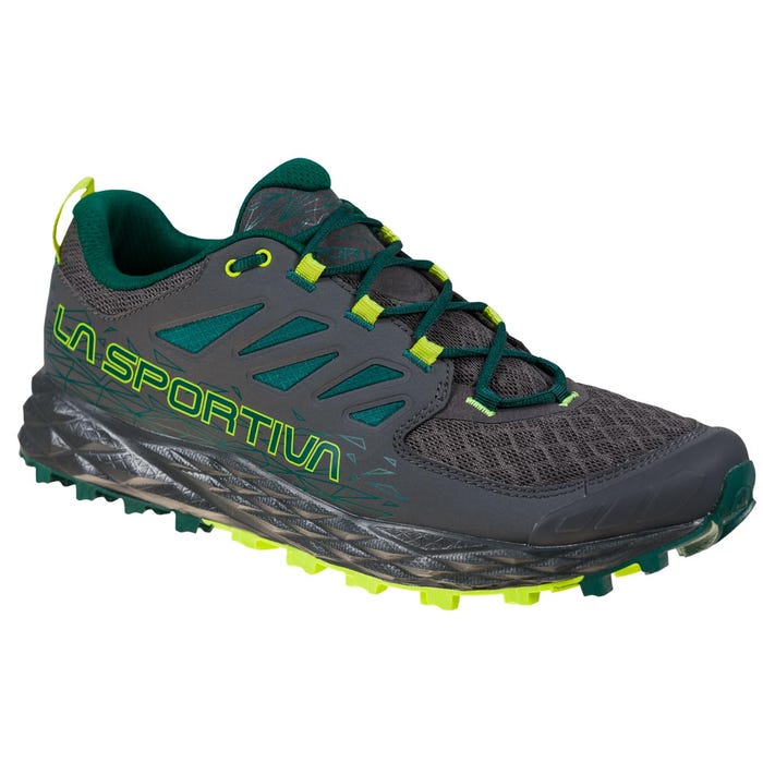 La Sportiva Lycan Ii Mens Trail Running Shoe Carbon Neon Inte Colour Carbon_Neon
