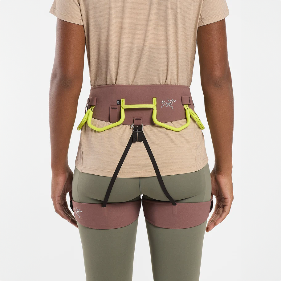 Arcteryx AR385a Womens Climbing Harness - Velvet Sand