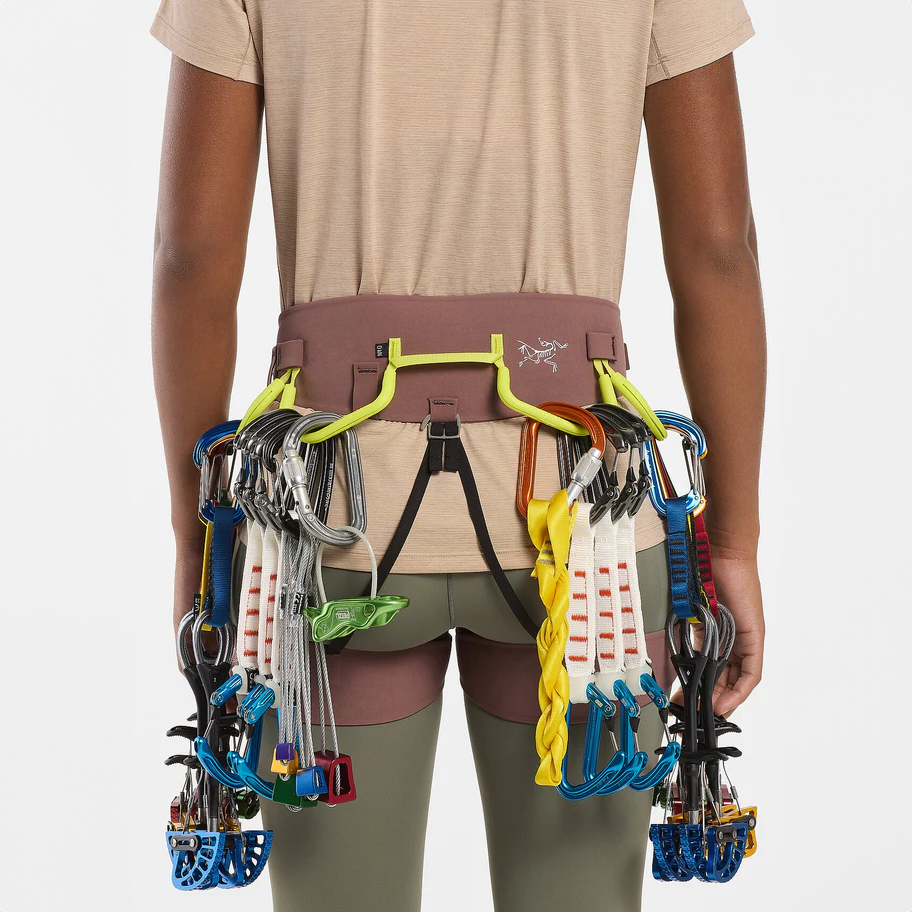 Arcteryx AR385a Womens Climbing Harness - Velvet Sand