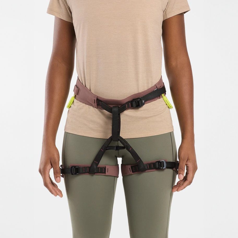Arcteryx AR385a Womens Climbing Harness - Velvet Sand