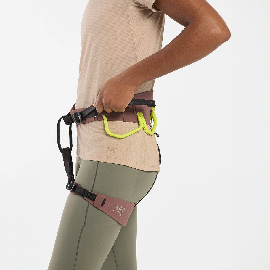 Arcteryx AR385a Womens Climbing Harness - Velvet Sand