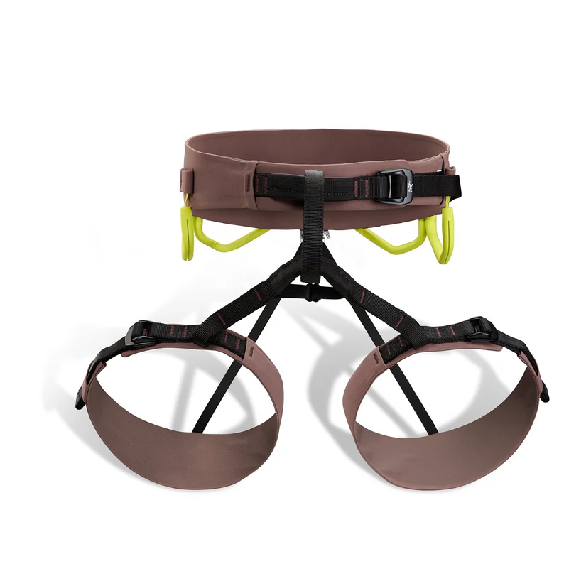Arcteryx Ar385A Womens Climbing Harness Velvet Sand Colour Sand