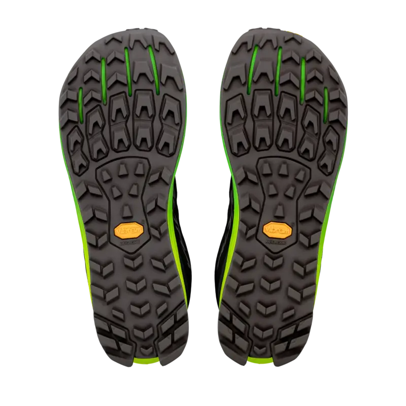 Altra Lone Peak 9+ Mens Trail Running Shoe - Black/Gecko