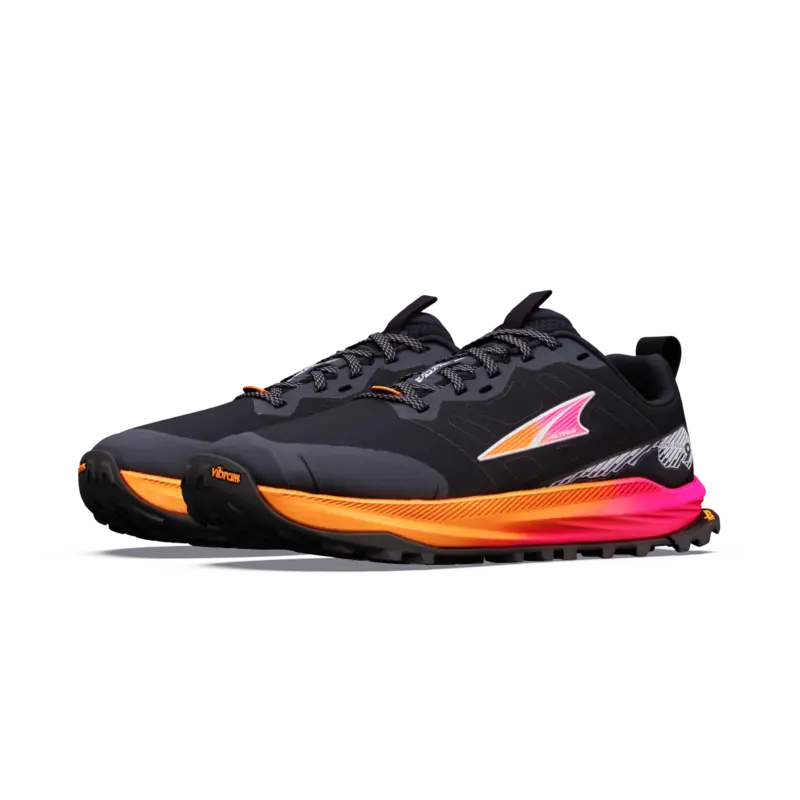 Altra Lone Peak 9+ Womens Trail Running Shoe - Black Pink