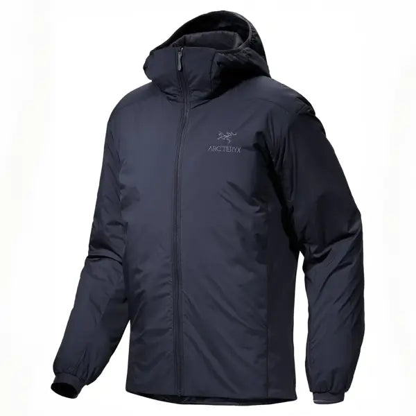 Arcteryx Atom Mens Hooded Jacket Black Sapphire Colour Black Sapphire