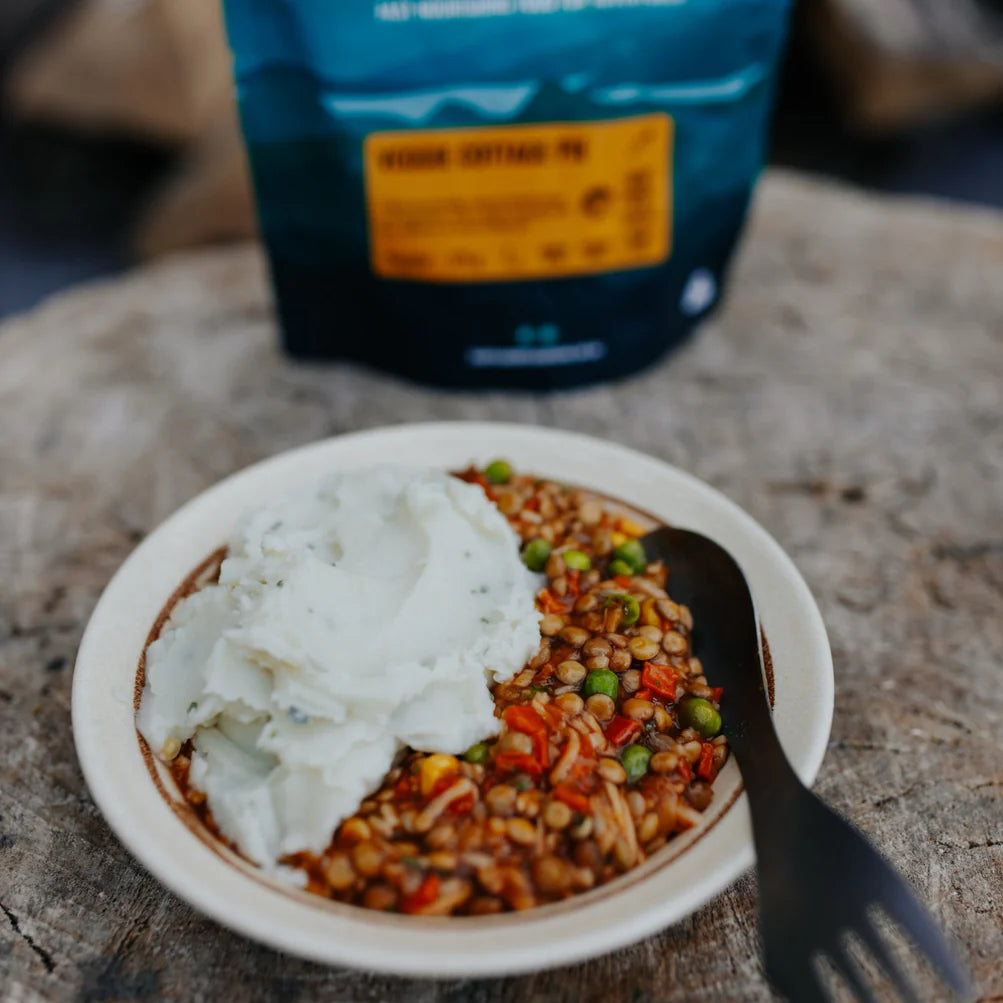 Back Country Cuisine Freeze Dried Food - Gluten Free Veggie Cottage Pie