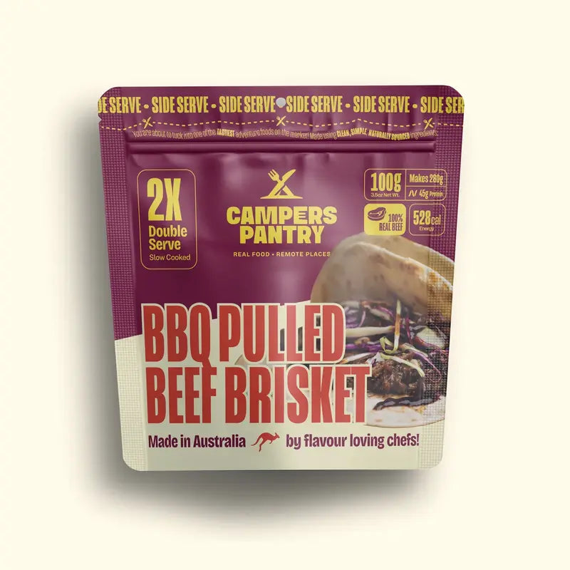 Campers Pantry BBQ Pulled Beef Brisket Freeze Dried Meal
