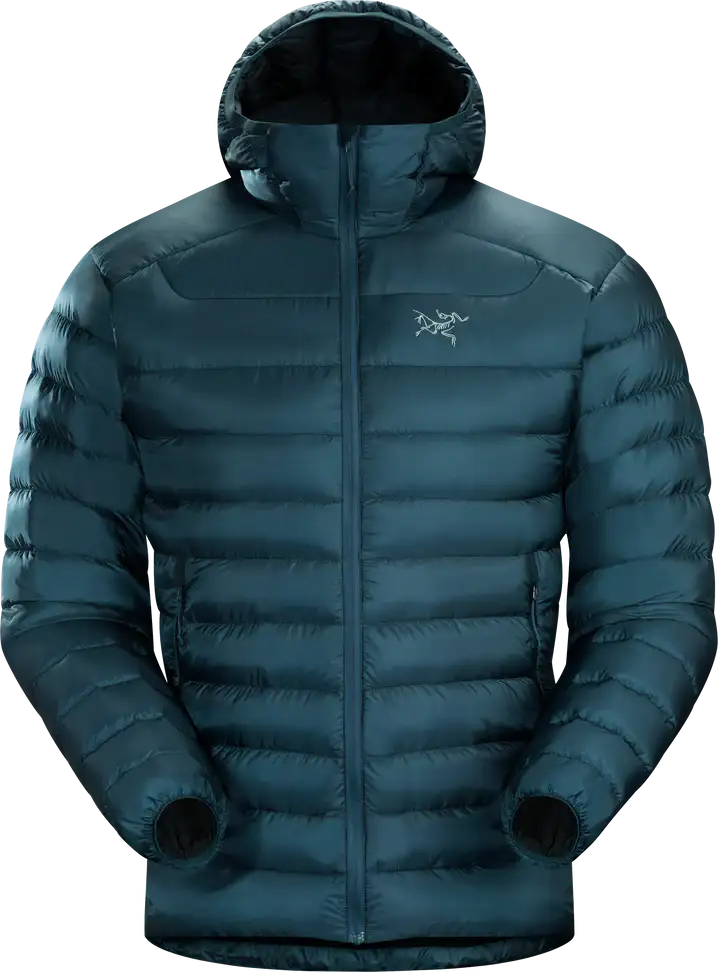 Arcteryx Cerium Lt Mens Down Hooded Jacket Cobalt Moon Colour Cobalt Moon
