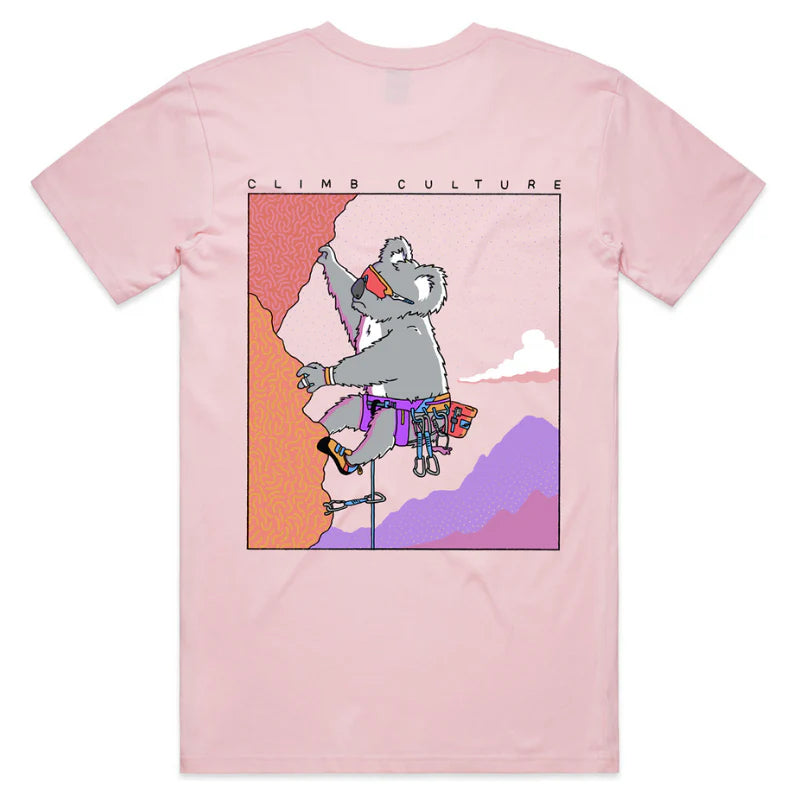 Climb Culture Koala Climber Unisex T-Shirt