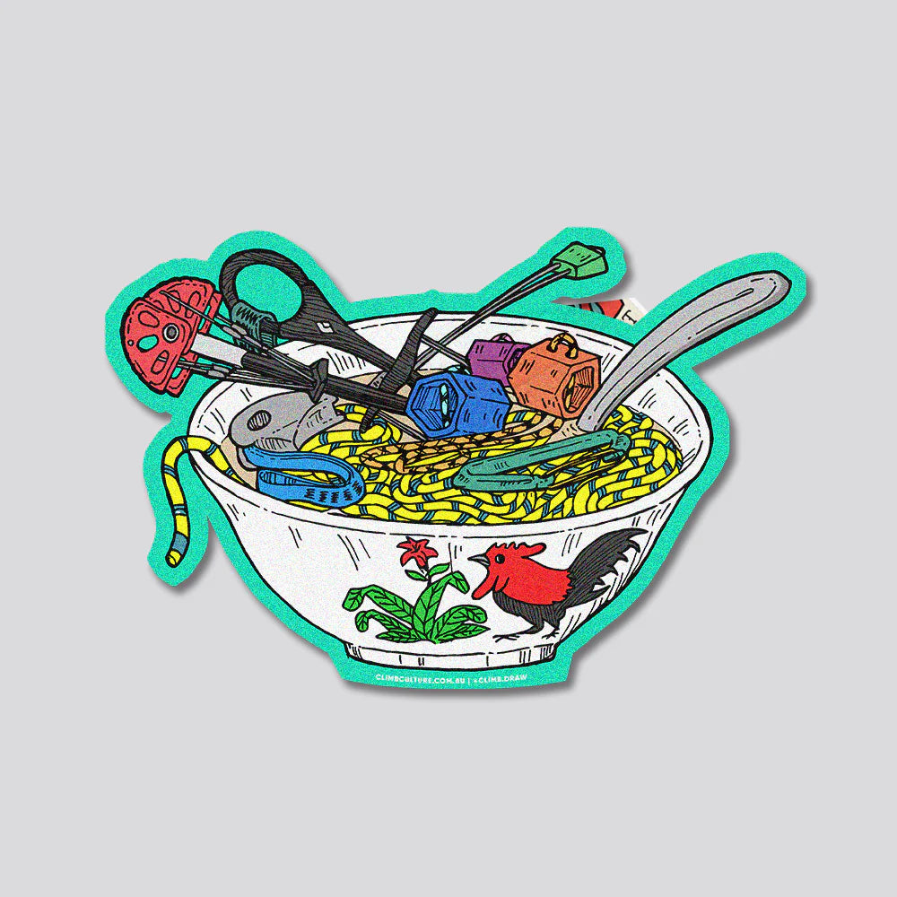 Climb Culture Gear Soup Sticker