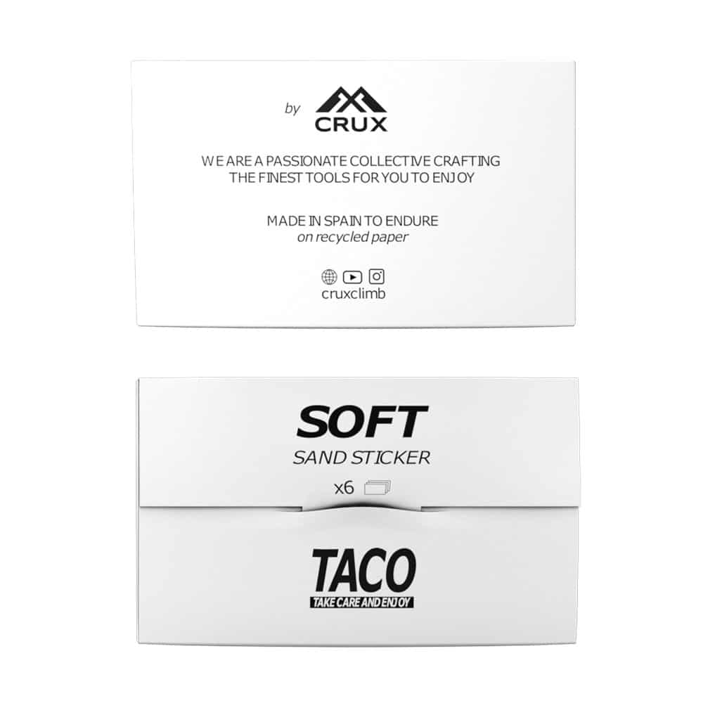 Crux Taco Replacement Sandpaper Sticker