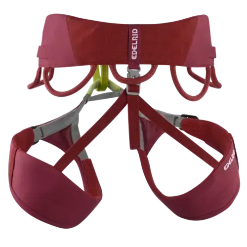 Edelrid Jayne IV Womens Climbing Harness - Rhubarb Red