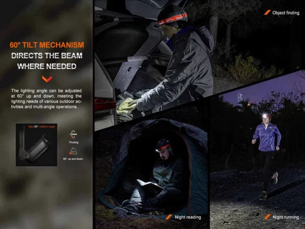 Fenix HL16 White & Red LED Headlamp