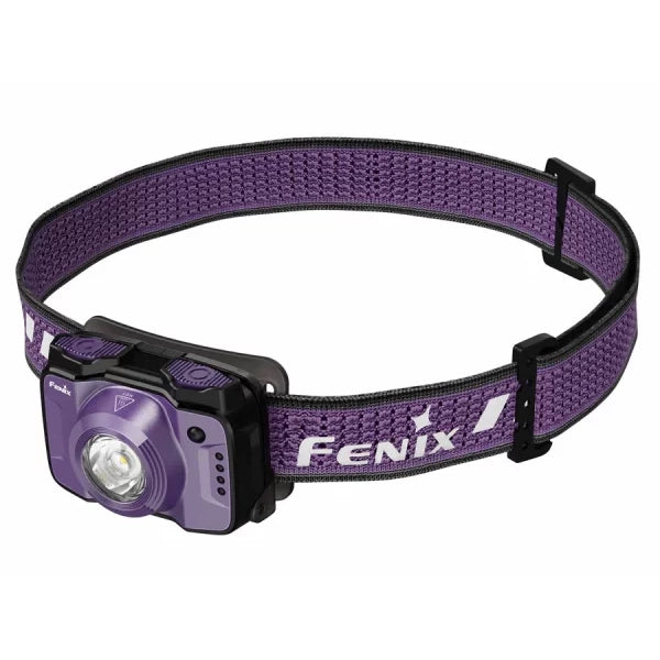 Fenix HL12R V2.0 White & Red LED Headlamp Colour Purple