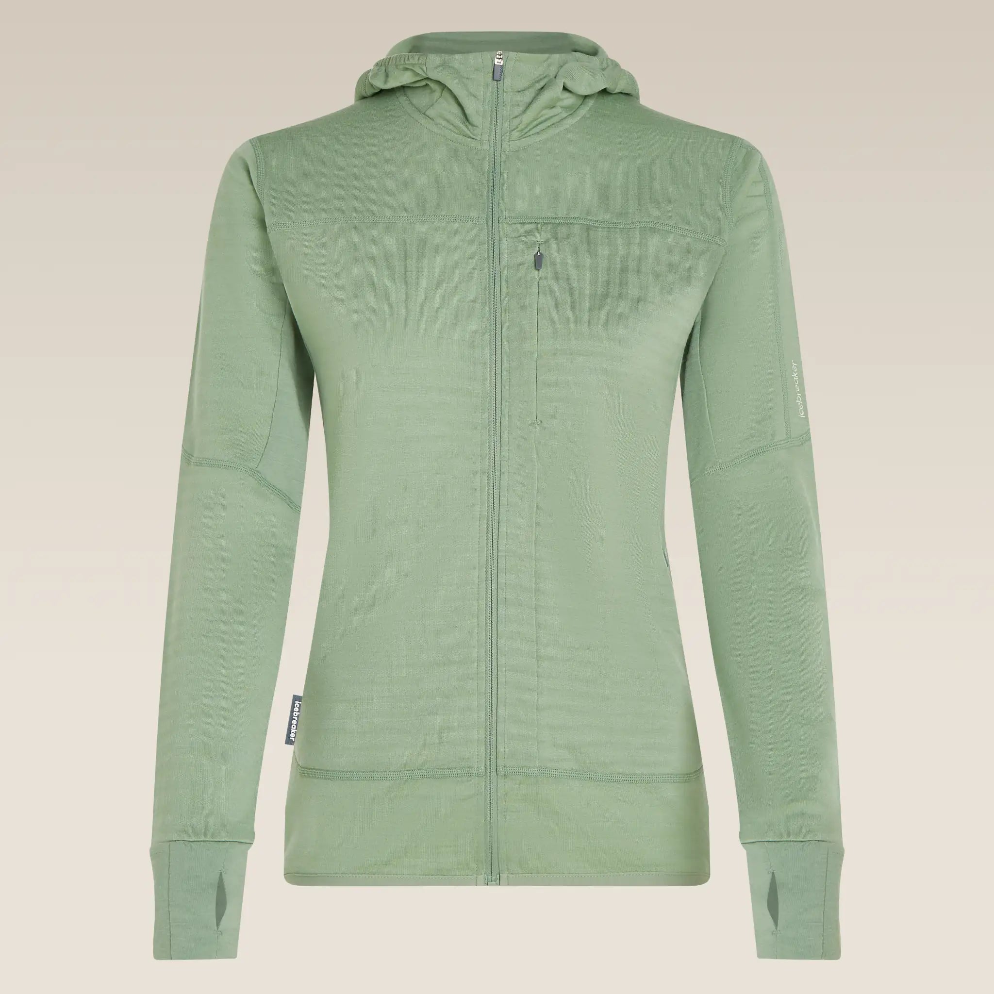 Icebreaker Merino Blend 300 RealFleece Descender Womens Hooded Jacket