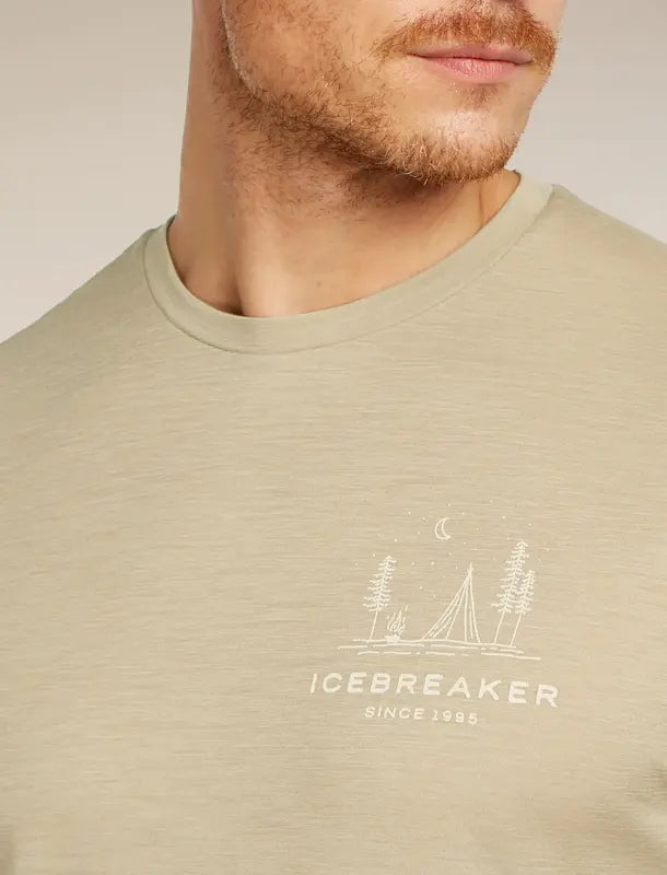 Icebreaker Merino 150 Tech Lite Short Sleeve Mens Peaceful Pass T-Shirt