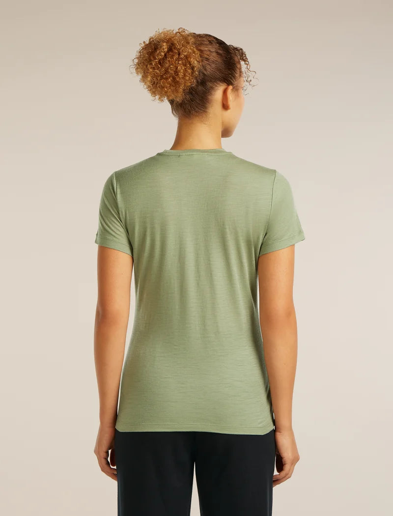 Icebreaker Merino 150 Tech Lite Womens Sparkling Stars Short Sleeve Shirt