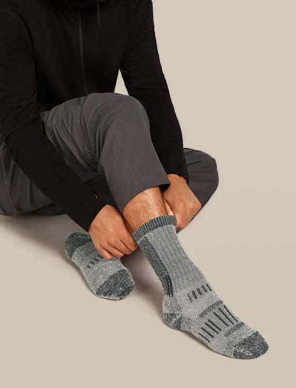 Icebreaker Merino Hike+ Mountaineer Mid Calf Mens Socks