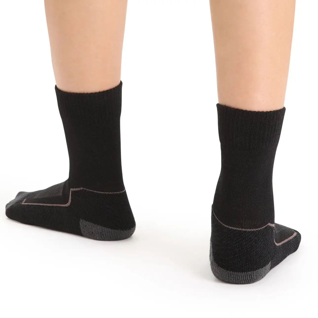 Icebreaker Hike Light Womens Socks Colour Black