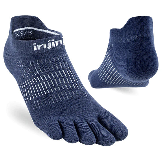 Injinji RUN Lightweight No-Show Womens Socks