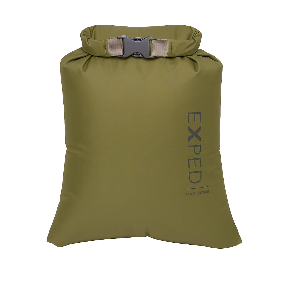 Exped Fold Dry Bag Olive Drab - XXSmall Colour Olive Drab
