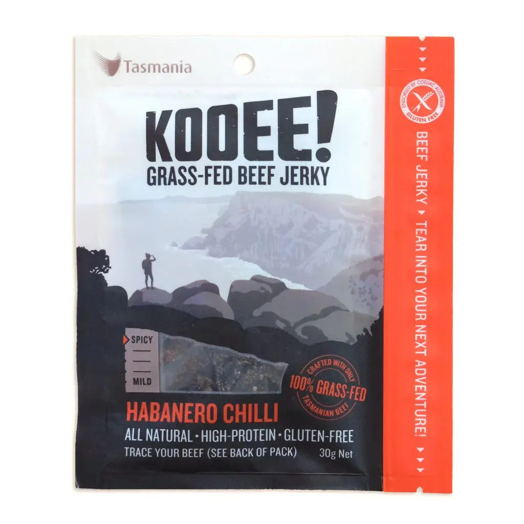 KOOEE! Habanero Chilli Jerky - Single 30g