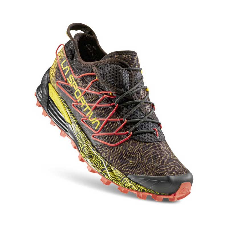 La Sportiva Mutant Mens Trail Running Shoe - Black/Yellow