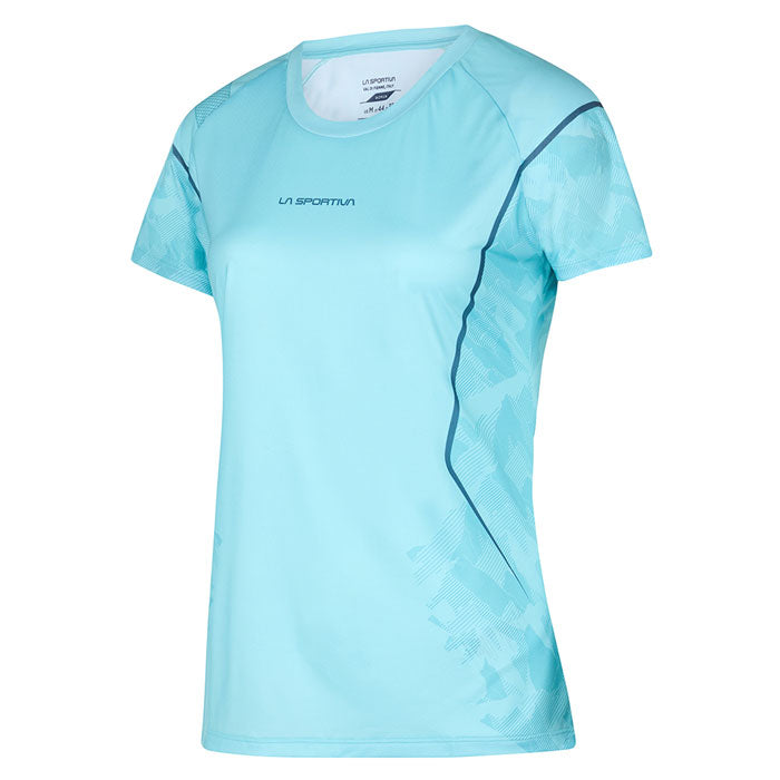 La Sportiva Pacer Womens Short Sleeve T Shirt Colour Iceberg Lagoon