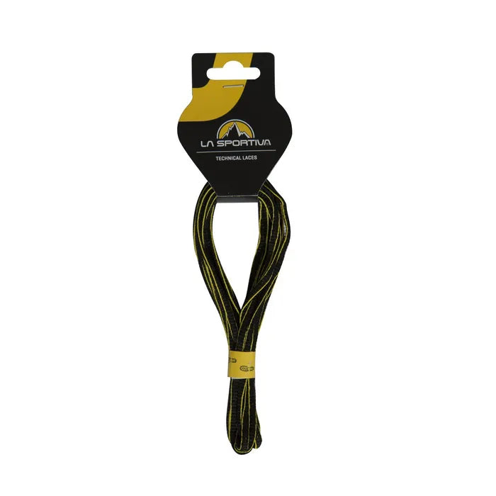 La Sportiva Mountain Running Laces Colour Black_Yellow