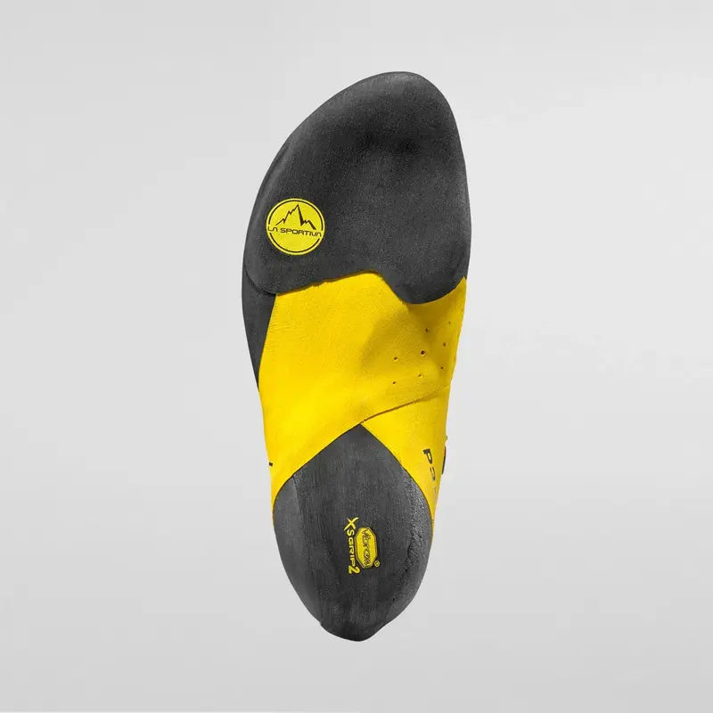 La Sportiva Solution Comp JR Kids Climbing Shoe - Yellow/Black