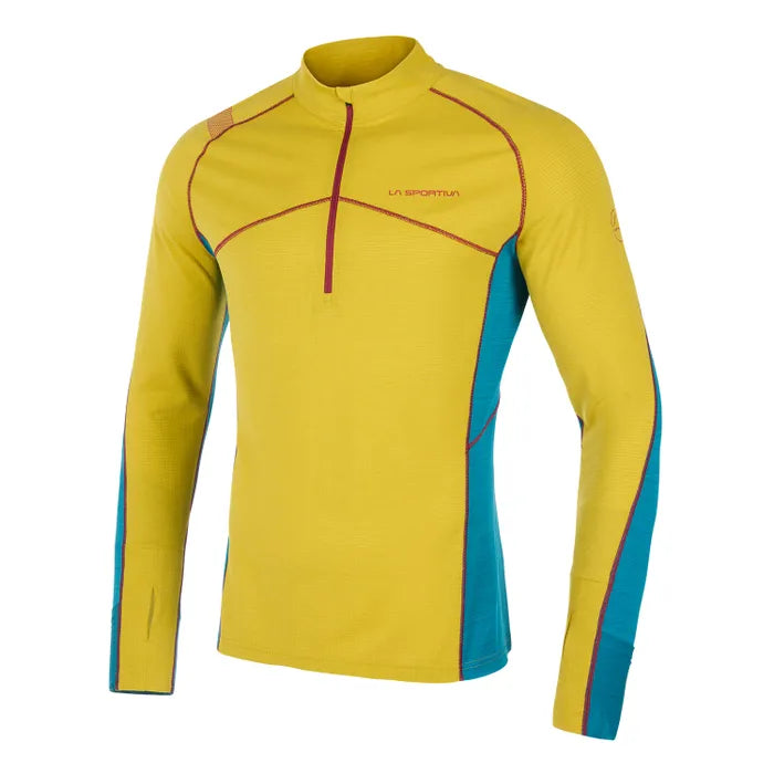 La Sportiva Swift Mens Long Sleeve Shirt Colour Crystal Moss