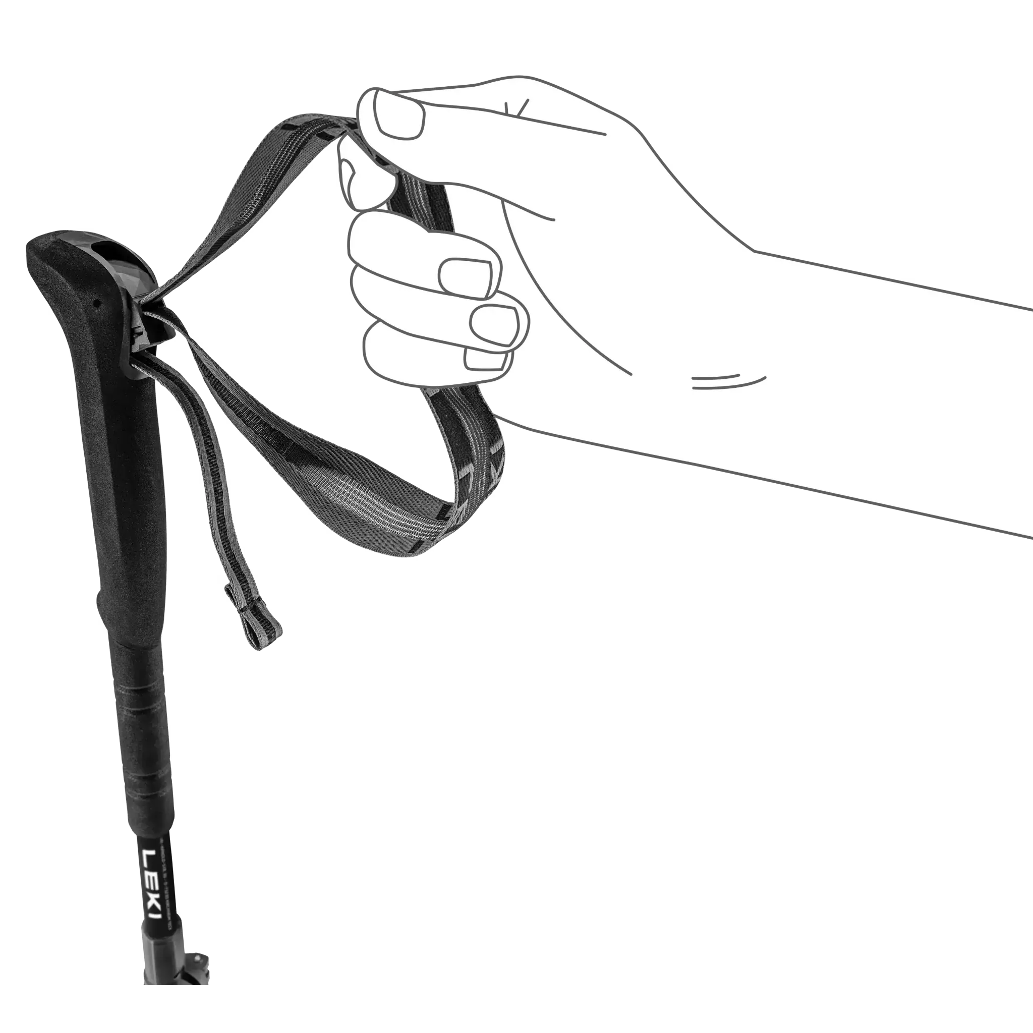 Leki Skytera FX Carbon SL Compact Trekking Poles