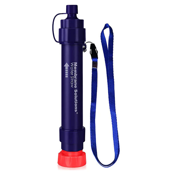 Membrane Solutions Emergency Water Filter Straw Ws02 Colour Blue