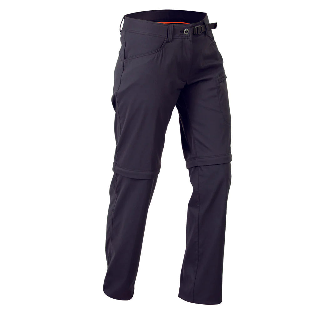 Mont Bimberi Stretch Zip Off Womens Pants Colour Charcoal