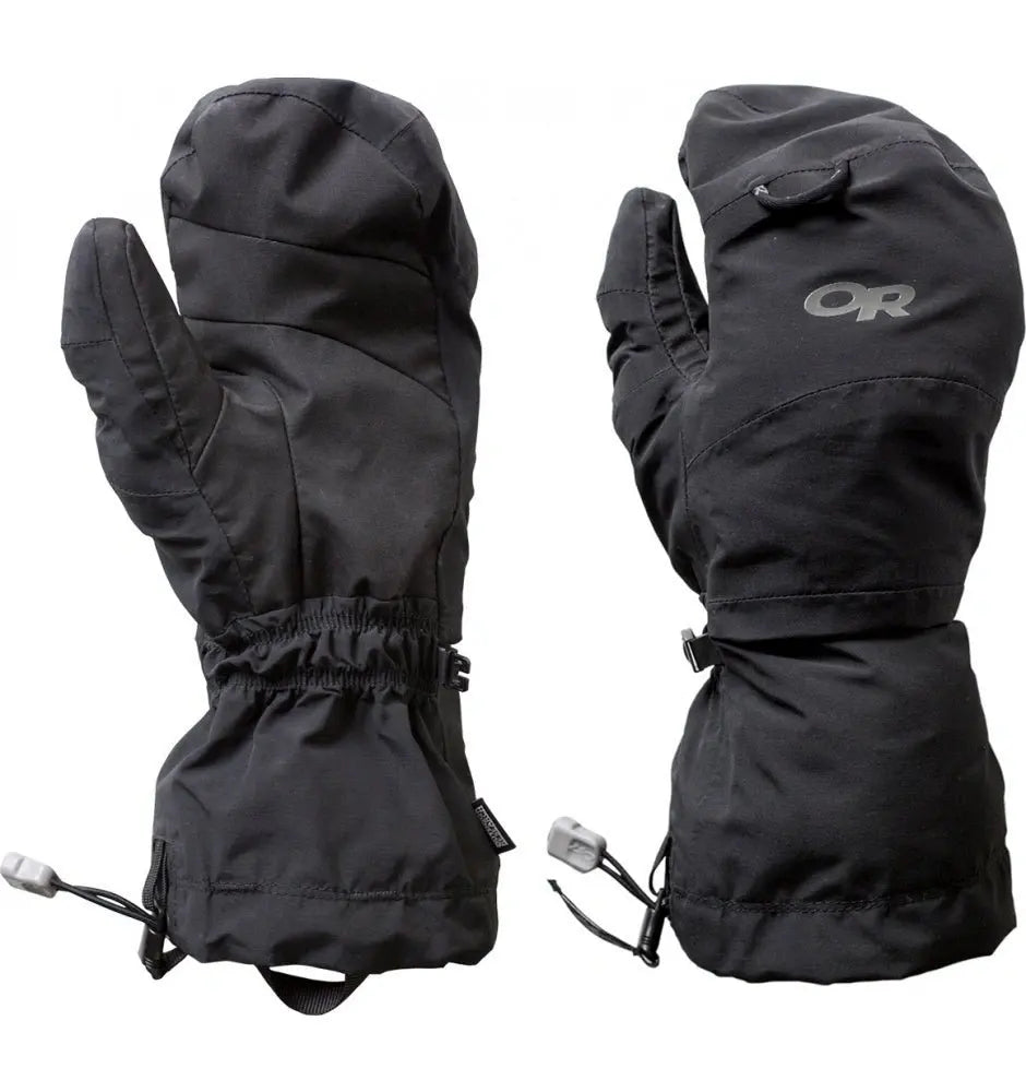 Outdoor Research Shuksan Mitts Black Colour Black
