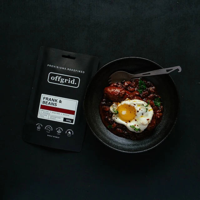 Offgrid Frank & Beans 300g Heat & Eat Meal