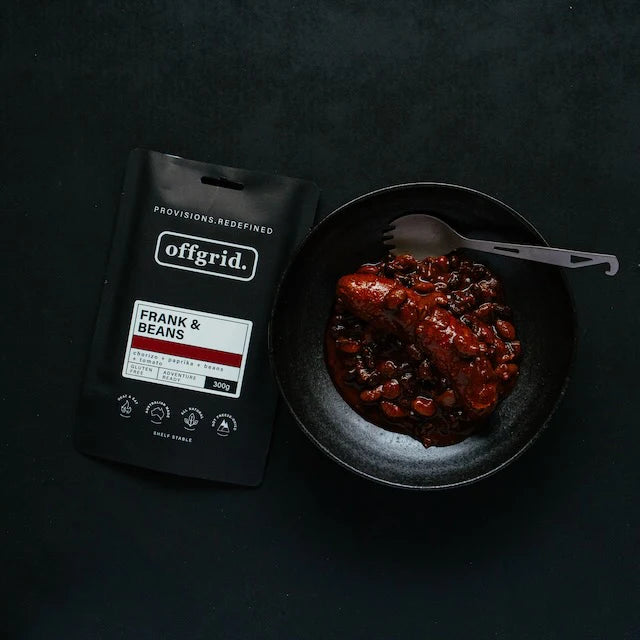 Offgrid Frank & Beans 300g Heat & Eat Meal