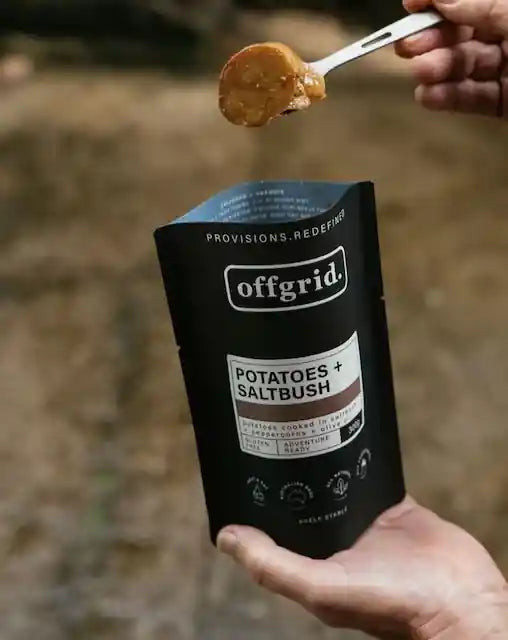 Offgrid Saltbush Potatoes 300g Heat & Eat Meal