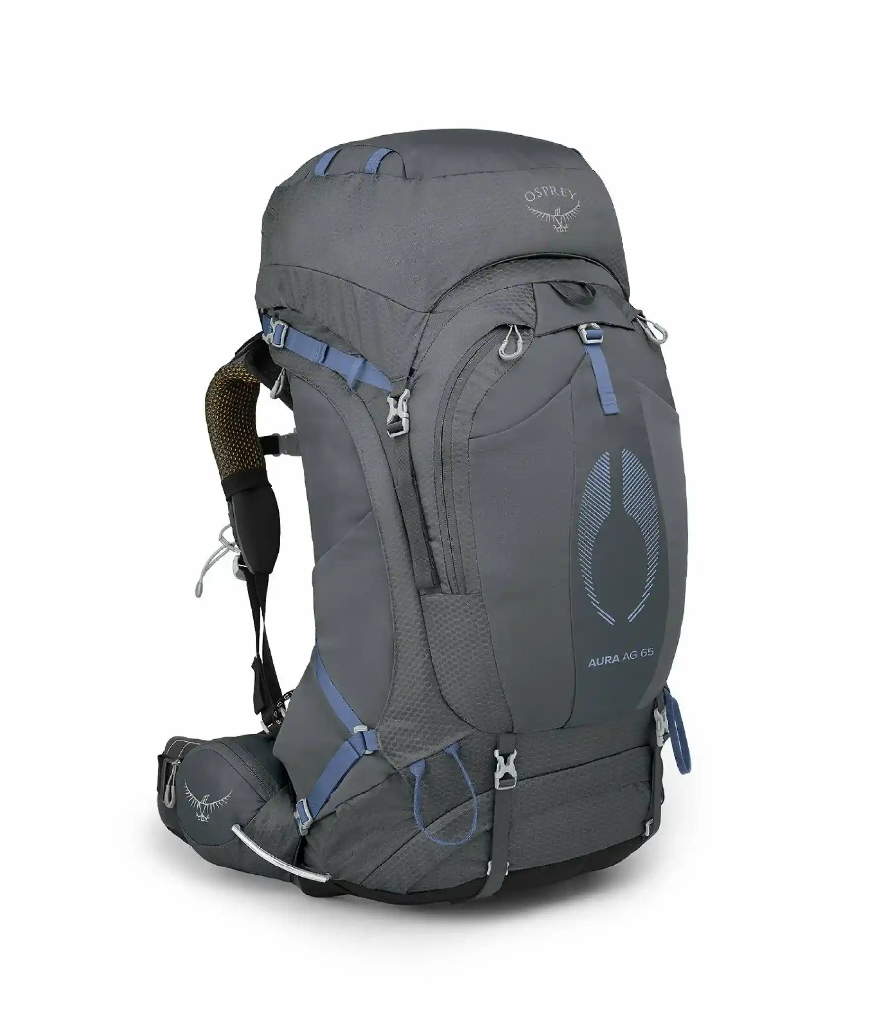 Osprey Aura AG 65 Litre Womens Hiking Backpack Colour Tungsten Grey