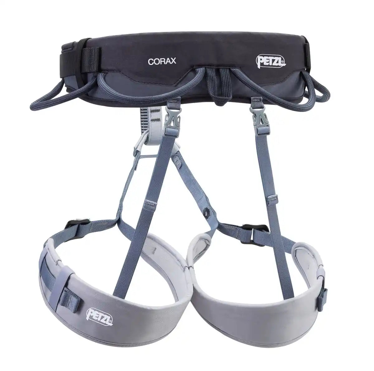 Petzl Corax Climbing Harness - Dark Gray Colour Dark Gray