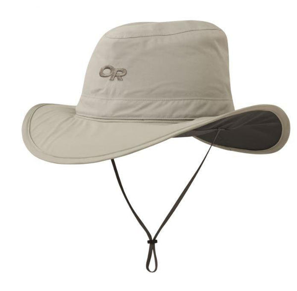 Outdoor Research Ghost Convertible Rain Hat Headwear - Khaki