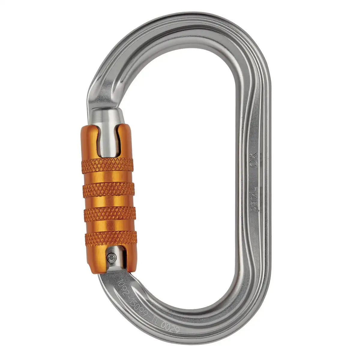 Petzl OK Triact-Lock Climbing Carabiner Colour Aluminium