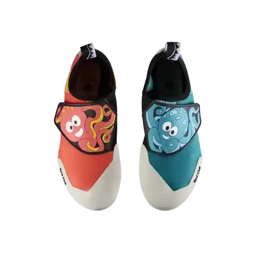 Red Chili Pulpo Kids Climbing Shoe - Blue/Red
