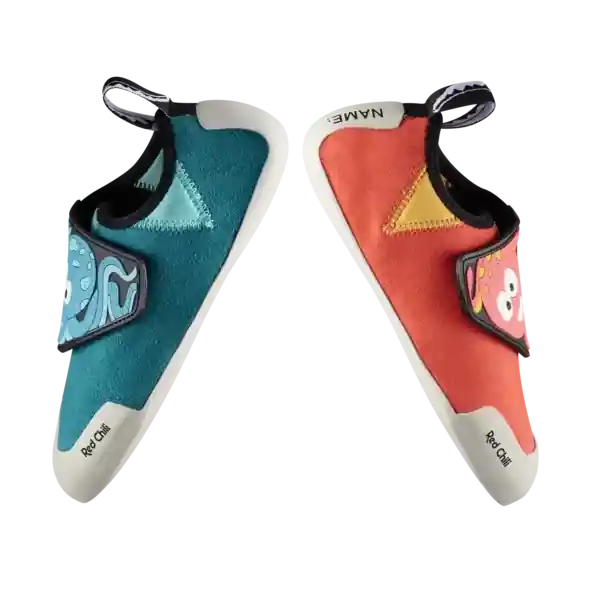 Red Chili Pulpo Kids Climbing Shoe - Blue/Red