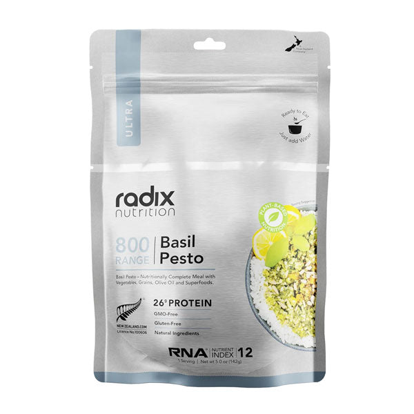 Radix Nutrition Ultra Plant Based Meal 800Kcal Colour Basil Pesto