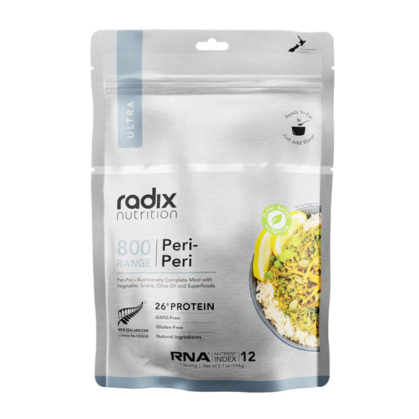 Radix Nutrition Ultra Plant Based Meal 800Kcal Colour Peri Peri